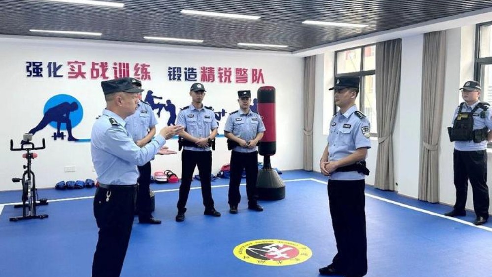 柞水公安乾佑派出所：淬火砺警强本领实战练兵护平安