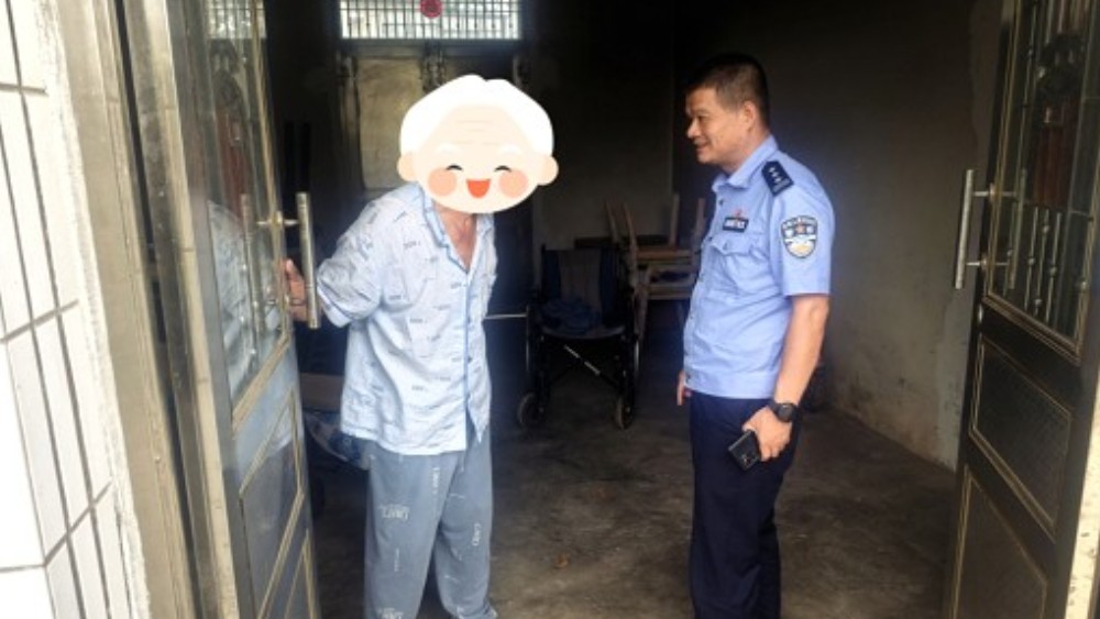 20公里回家路，这位所长全程在线！