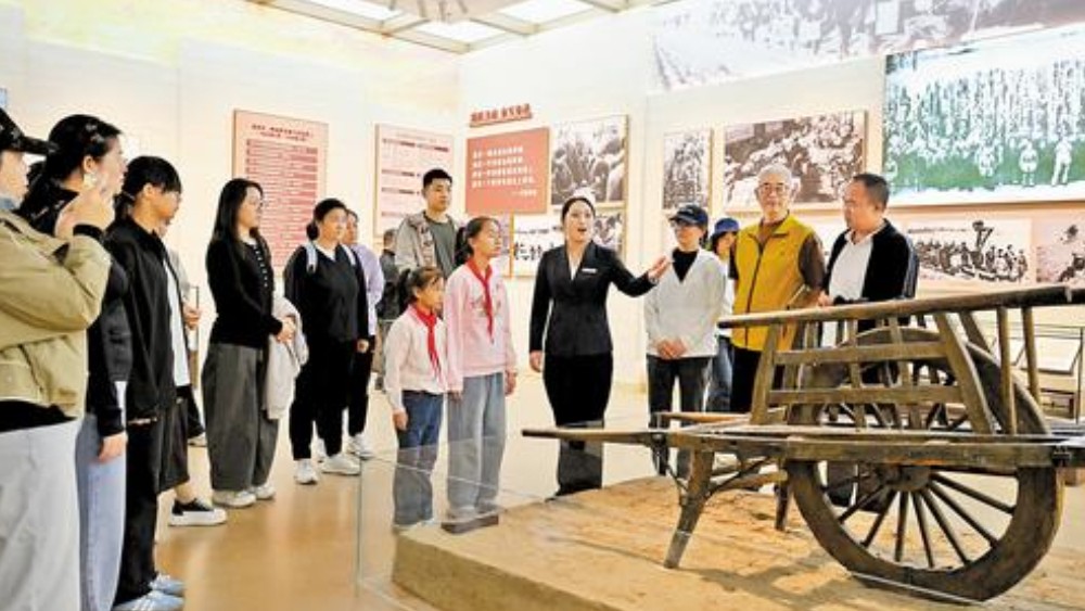 修缮提升，西柏坡纪念馆主题展馆开放