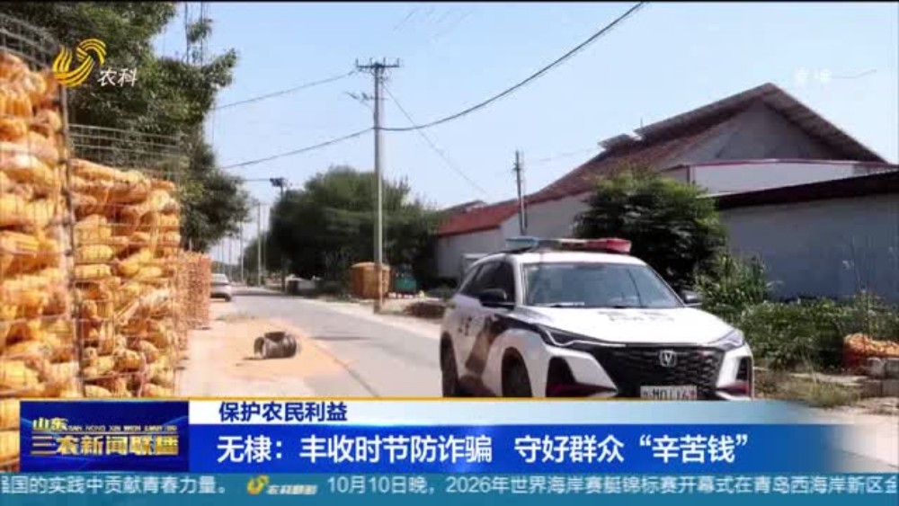无棣：丰收时节防诈骗 守好群众“辛苦钱”