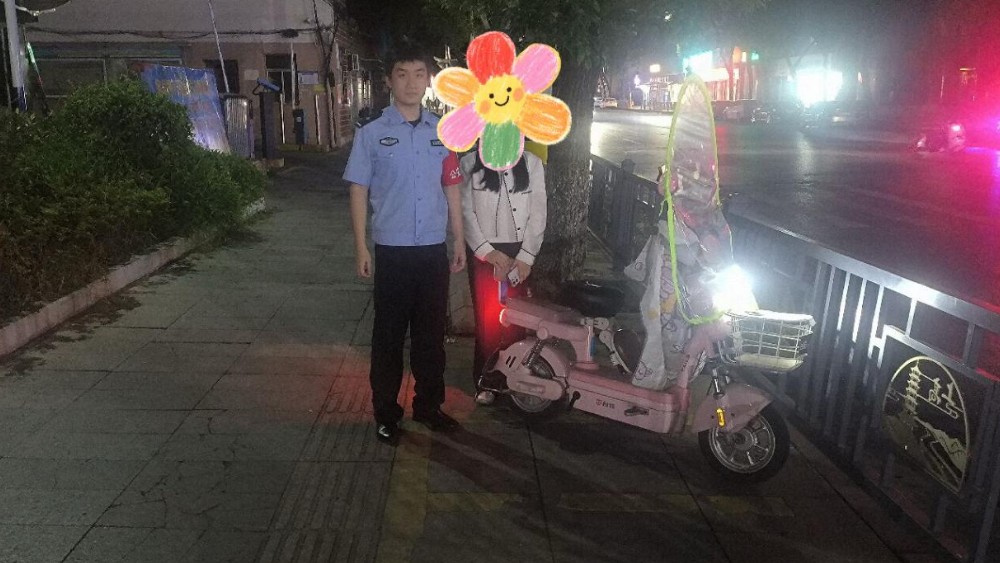 宜春上高：电动车“不翼而飞”？民警细心寻回