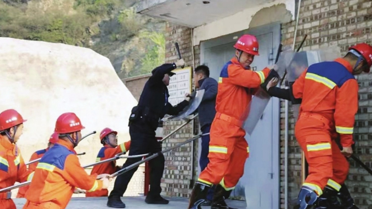 民爆应急演练提升安防能力