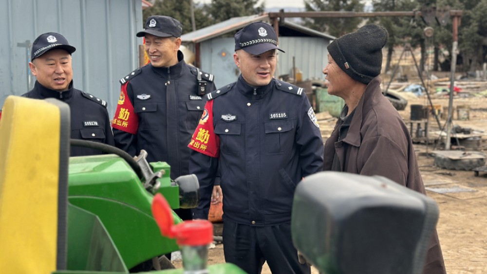 警心守护“金”秋 平安护航丰收