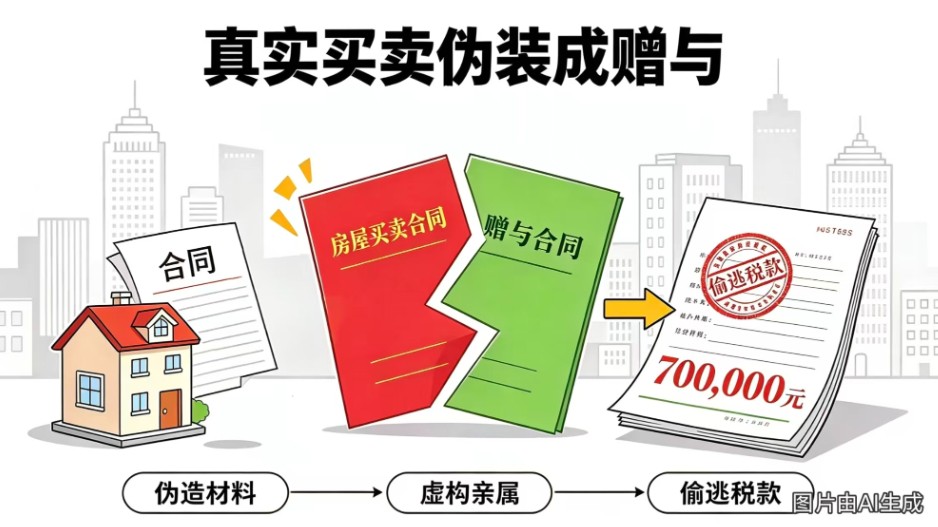 买卖变 “赠与”  涉案房产中介获刑三年