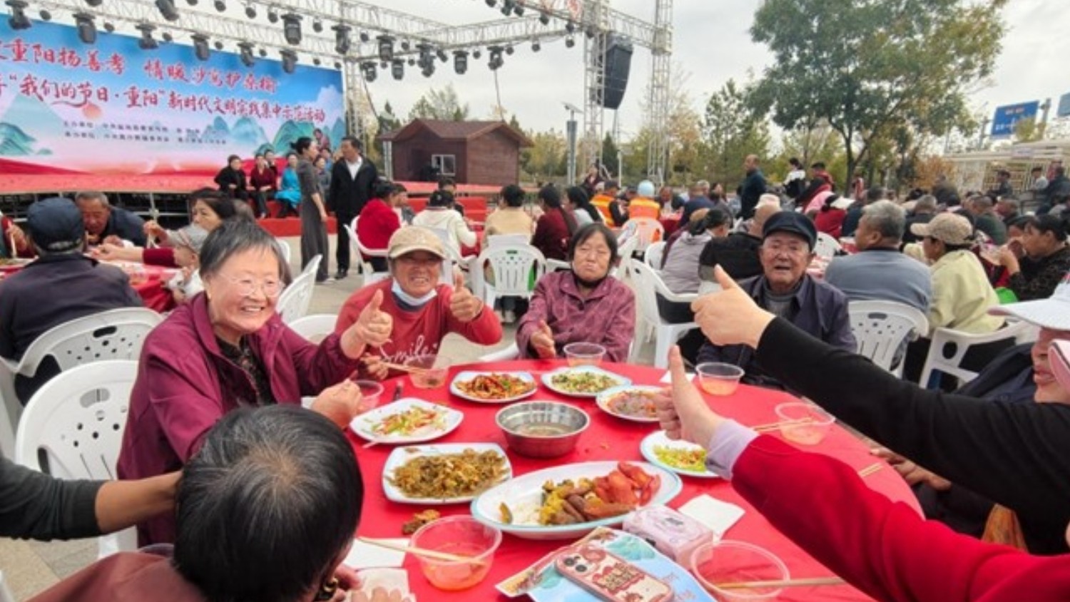 茱萸遥寄敬老意  法治长护桑榆安