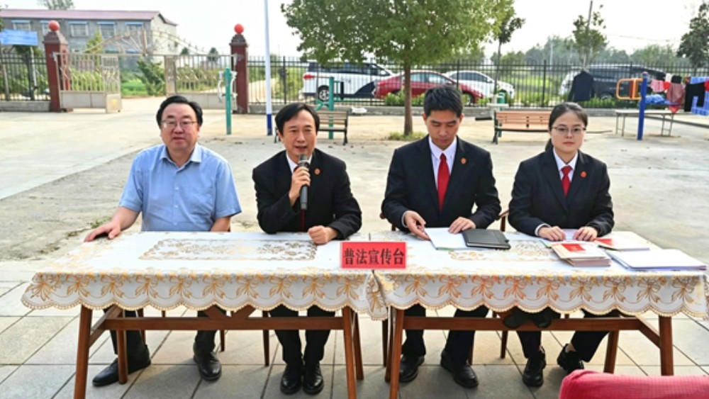 河南省南阳市社旗县法院：重阳普法暖桑榆 法治护航夕阳红
