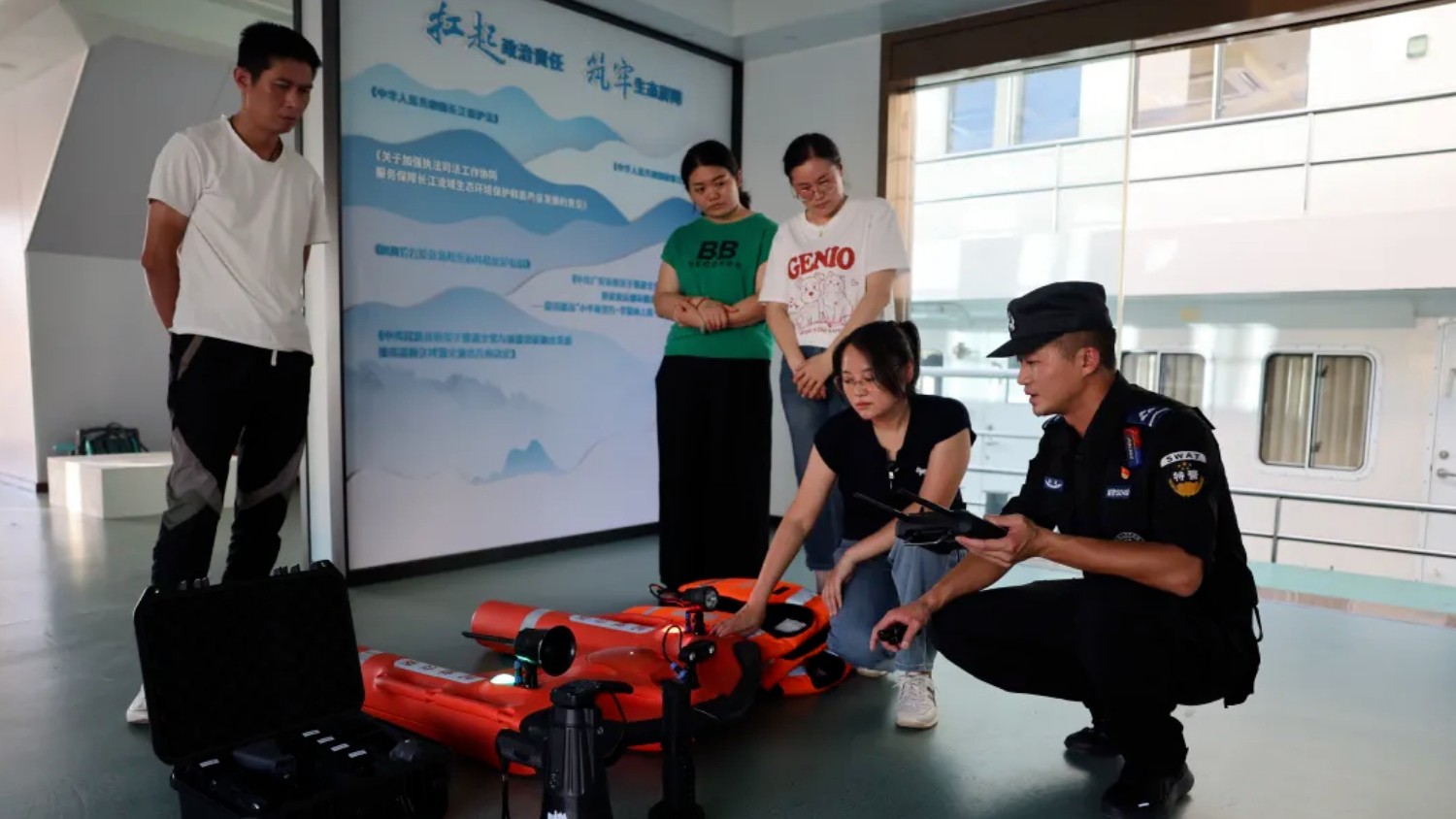 广安武胜：主动警务守碧水 立体防控护安澜