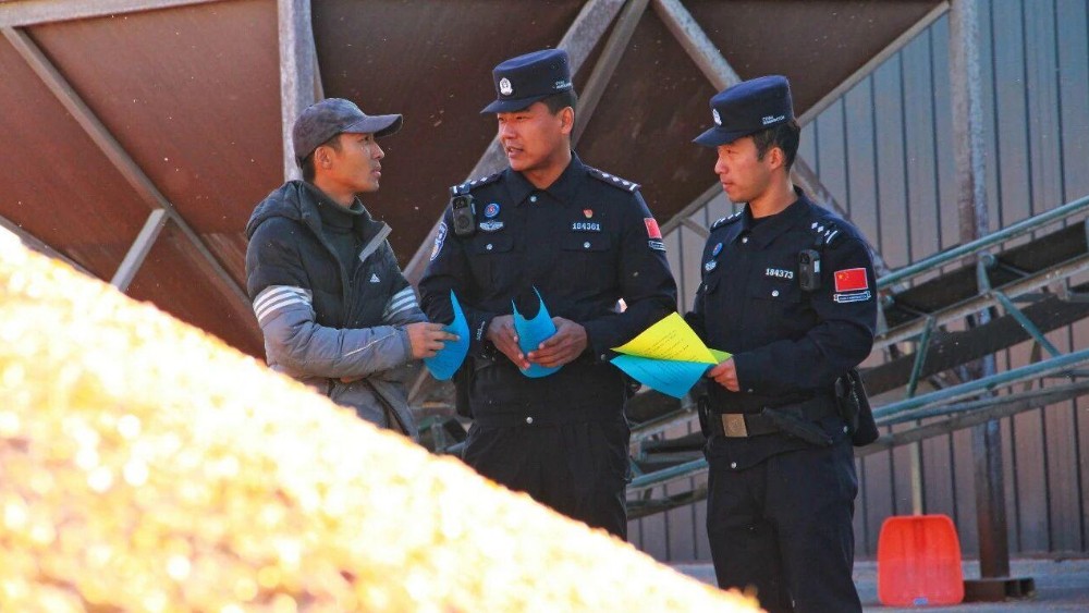 绘就金秋平安“警”