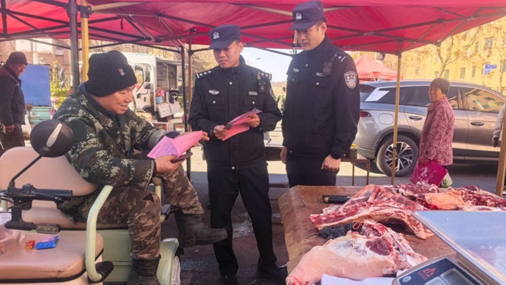 省林区公安局林口分局：尚德守法 共享食安