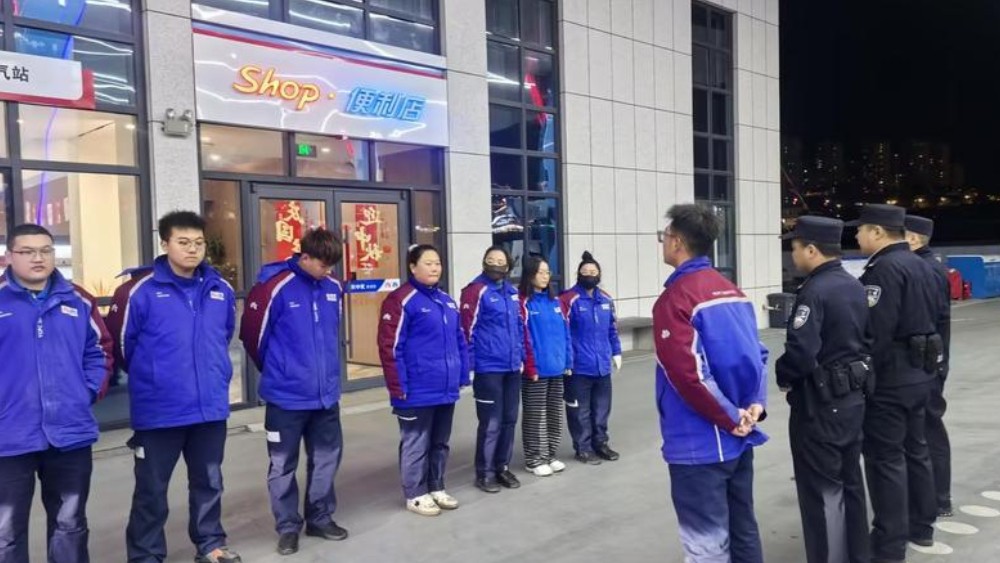 神木市西沙派出所开展秋季治安清查行动