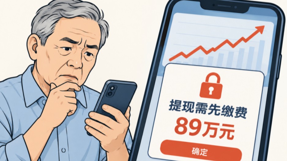 充值112万余元“炒股”，提现却被索要89万元