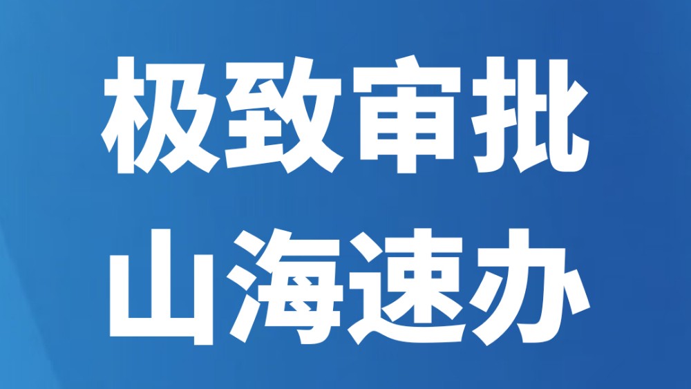 极致审批 山海速办