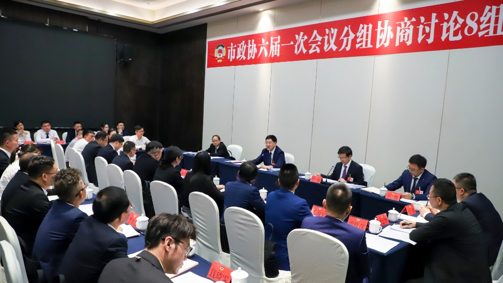 抚州市委副书记、市长胡剑飞参加市政协第八组讨论和东乡区代表团审议