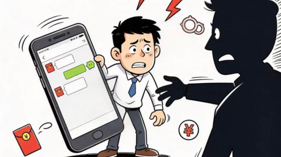 男子出借微信账号供他人“抢红包”，被行拘！