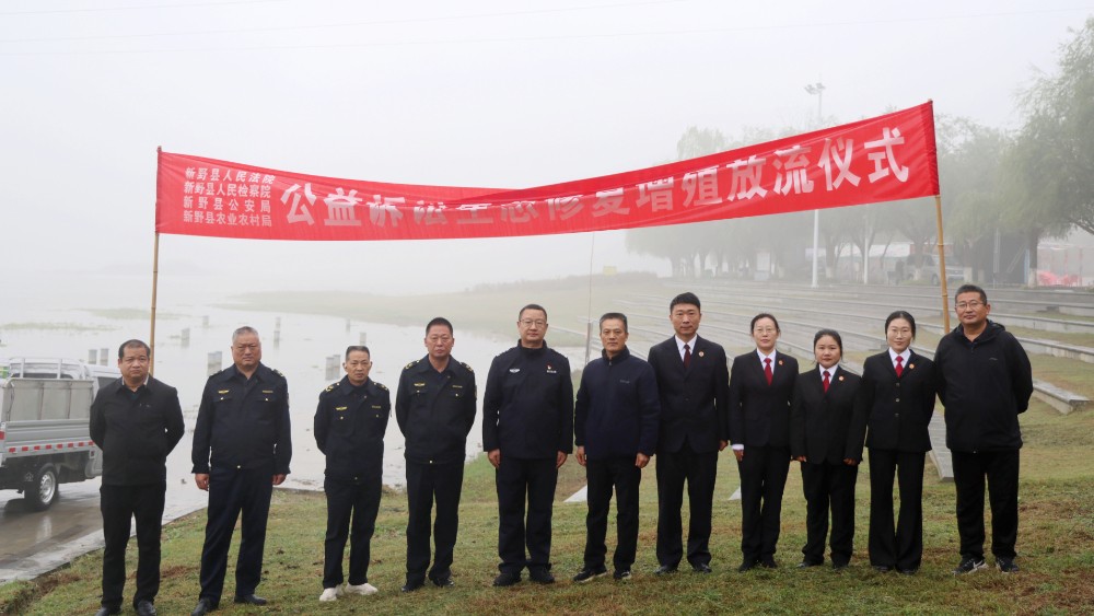 “电”掉的生态，用鱼苗“还”回来——河南省南阳市新野县法院联合多部门开展非法捕捞案增殖放流活动
