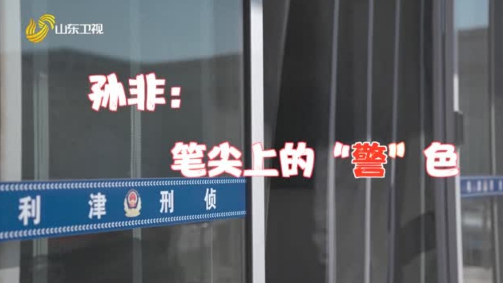 孙非——笔尖上的“警”色