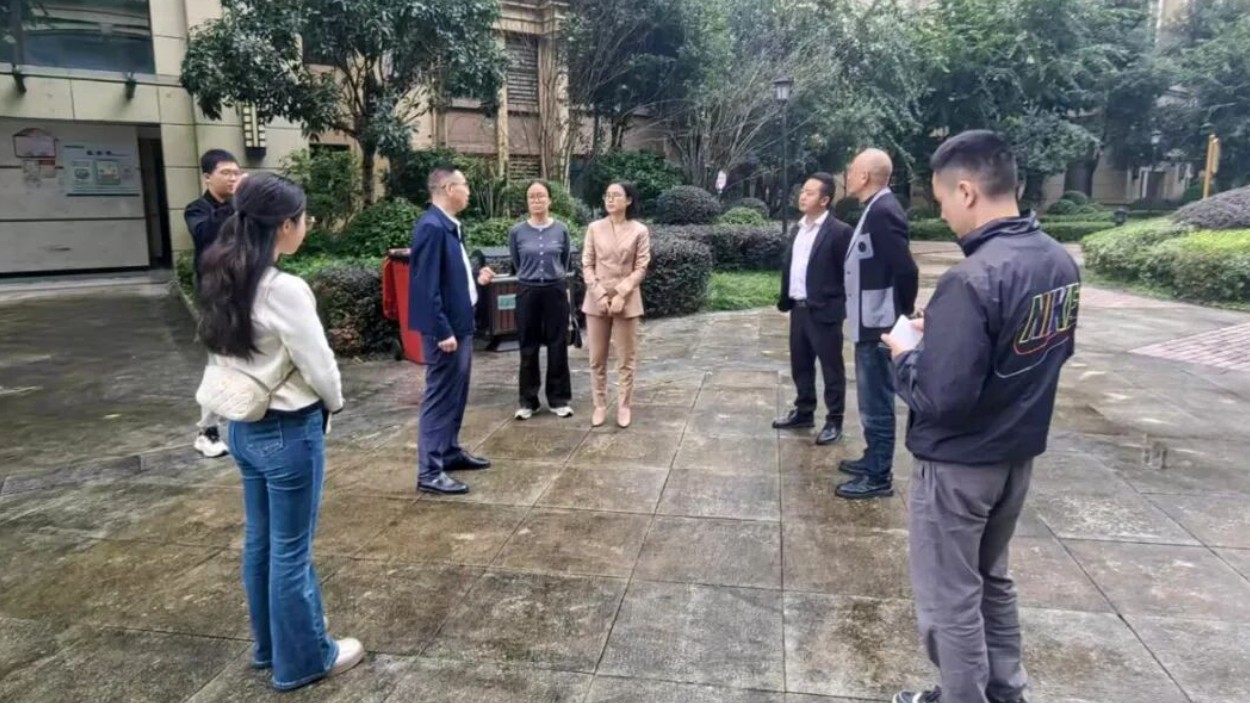 达州市红十字会督导市级民生实事红十字博爱家园项目建设工作