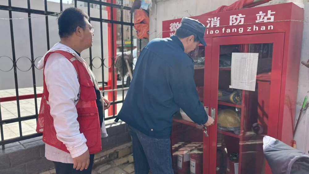 银川市兴庆区玺悦社区：排查除隐患 守牢安全线