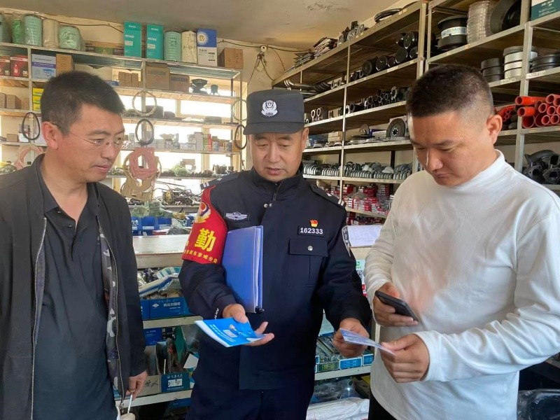 黑龙江省林区公安局东京城分局：绷紧节前安全弦 筑牢平安防护网
