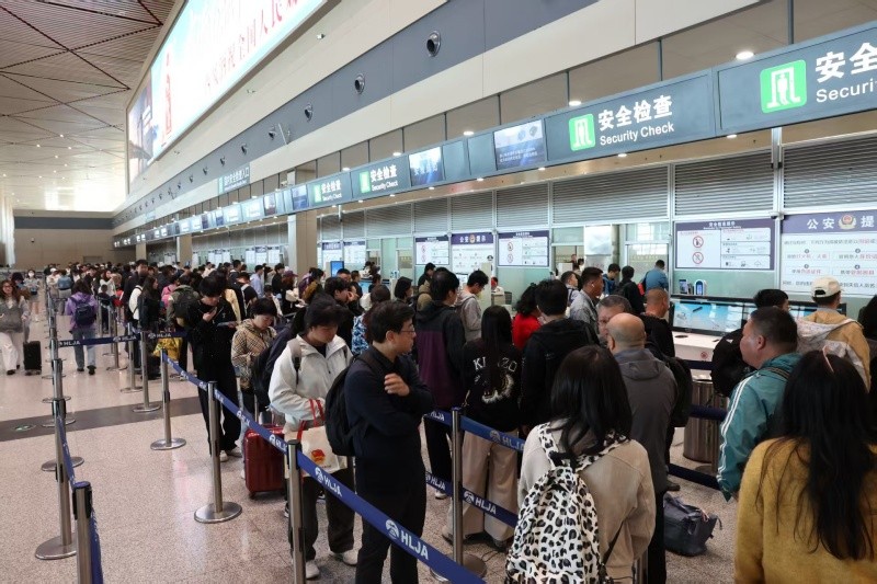 黑龙江机场集团2026年国庆假期运输保障圆满收官 累计运送旅客63.4万人次