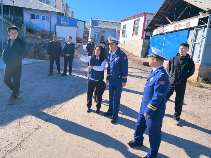 黑龙江省黑河市消防救援支队联合多部门开展船舶造修企业消防安全检查