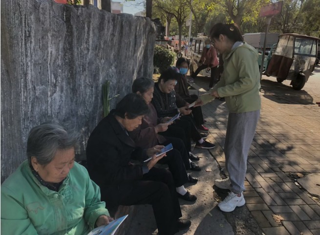 河南省商丘市睢阳区司法局文化司法所开展九月敬老月普法宣传活动
