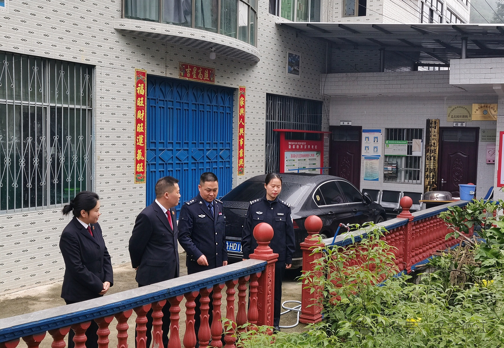贵州德江、沿河两院司法警察联合协助开展涉行洪安全公益诉讼现场勘查