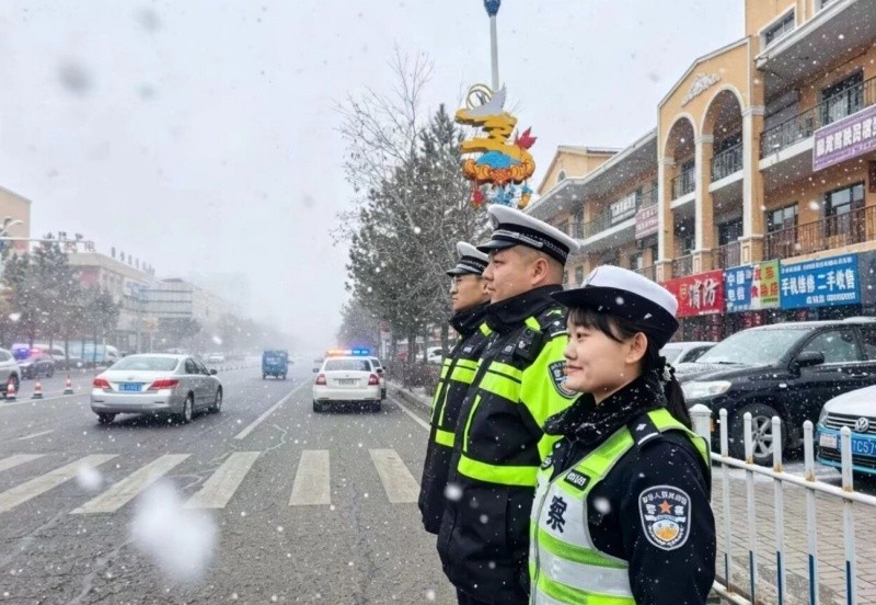 以雪为令护平安！黑龙江省齐齐哈尔市克东公安全力保障县域安全畅通