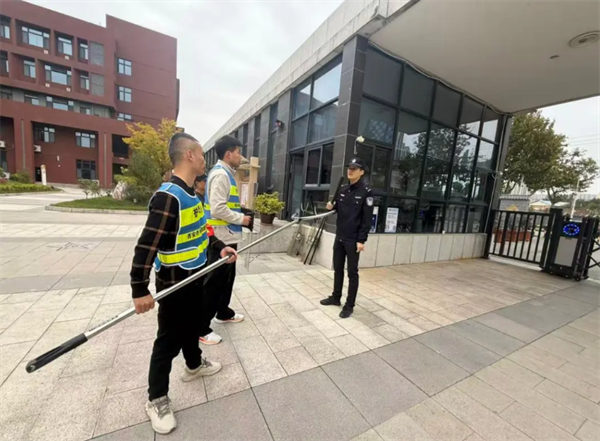 警校联动筑防线  练兵赋能护校园
