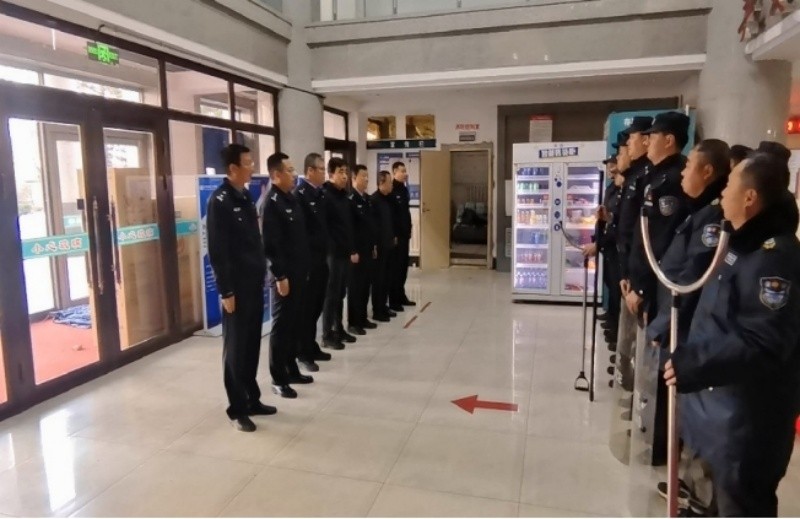 黑龙江省林区公安局东京城分局：警医联动实战练兵 筑牢医院反恐安全防线